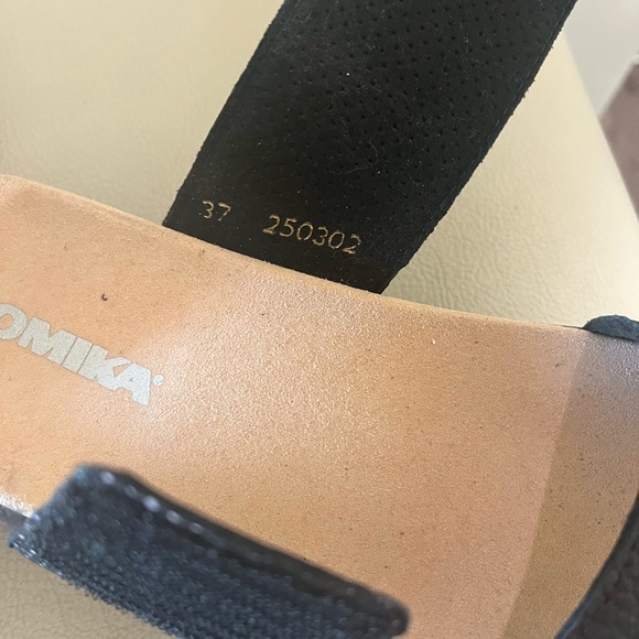 Romika Borneo Women's Blingy Black Strappy Comfortable Sandals Size 37 - Picture 7 of 12